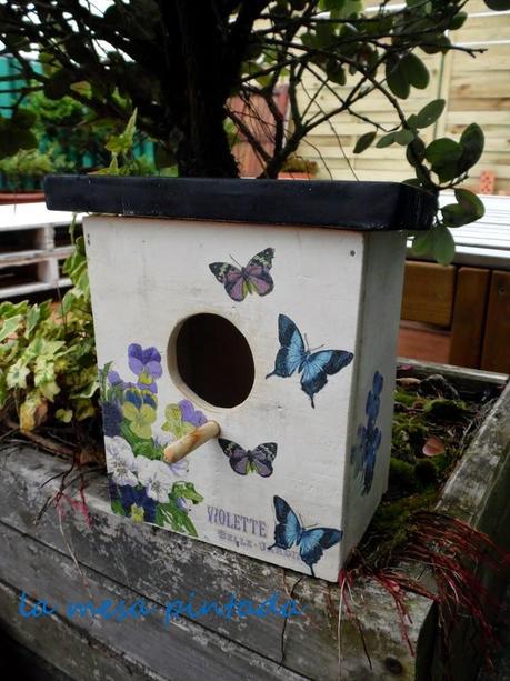 Finde frugal...una casita de pájaros