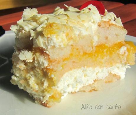 FALSO TIRAMISÚ DE MELOCOTÓN