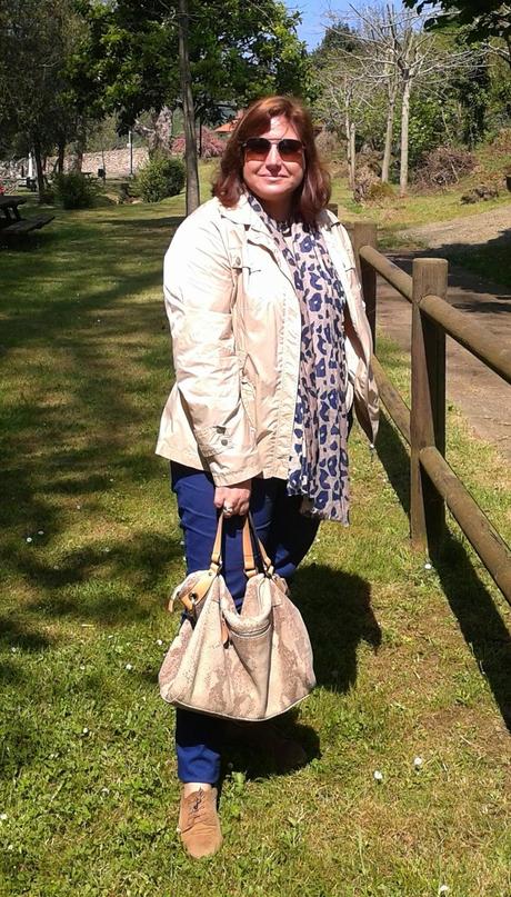 A mi estilo: Sahariana y animal print