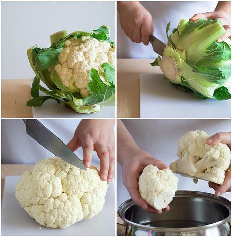 Croquetas de Coliflor con Curry paso a paso