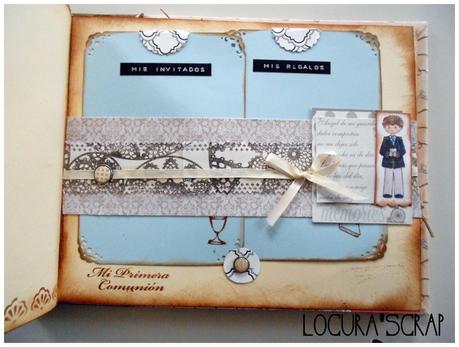 Álbum de comunión Marcos