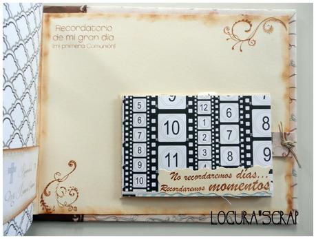 Álbum de comunión Marcos