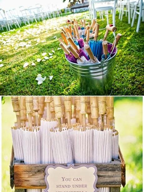 DETALLES PARA LA CEREMONIA Y APERITIVO