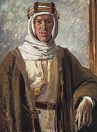 Lawrence de Arabia, el guerrero del desierto.