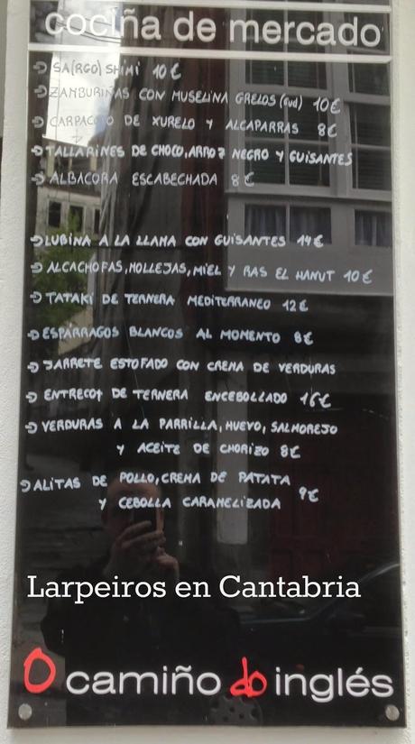 Restaurante O Camiño Do Inglés: Suma y sigue