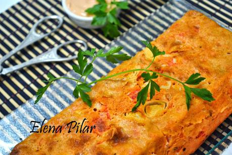 Pastel de palitos de surimi o bocas de mar