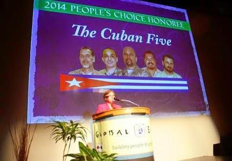 Por primera vez en EE.UU. familiar de los 5 cubanos habla públicamente