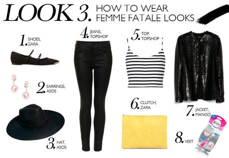 HOW TO WEAR FEMME FATALE LOOKS