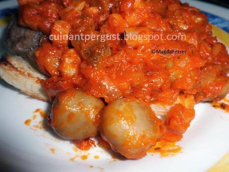 Escalopines de ternera a la zíngara Escalopines de ternera a la zíngara