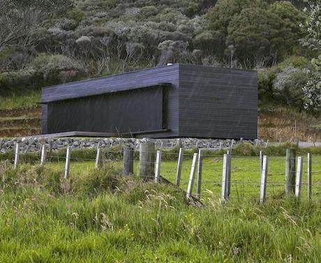 Cottage Minimalista en Nueva Zelanda