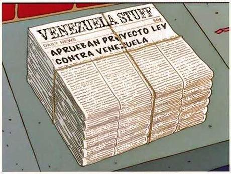 Periodismo cómic - Portadas en estilo cartoon. 