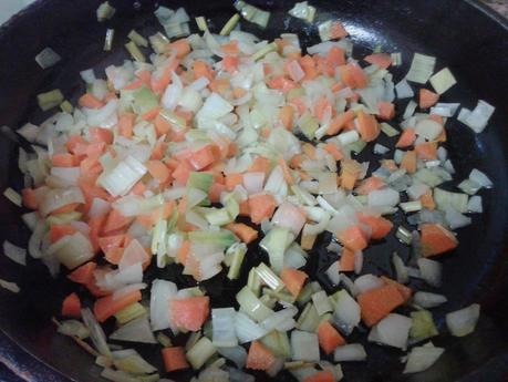 Canelones de pollo paté y jamón