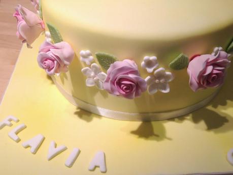 TARTA PARA FLAVIA Y CLAUDIA