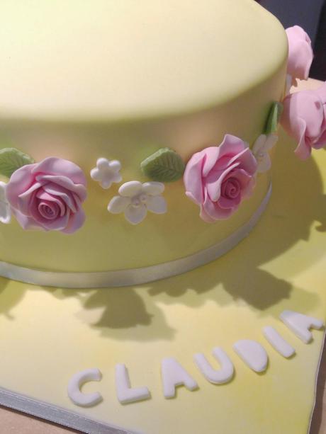 TARTA PARA FLAVIA Y CLAUDIA