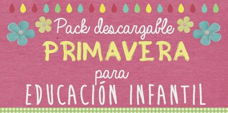 Descargables: Pack Primavera con materiales para decorar
