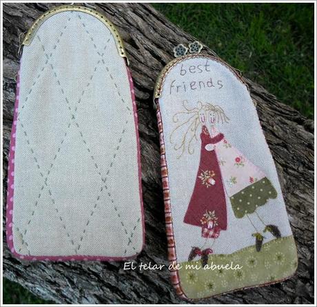 BOLSO Y MONEDEROS con diseño de Anni Downs.