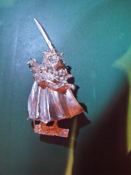 El Descanso del Escriba: Héroe Elfo Silvano con espada a dos manos(GW Franc...