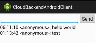 Desarrollo de Aplicaciones móviles en la nube de Google Ejecución de aplicaciones libro de visitas