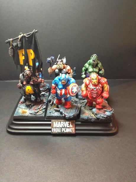 Superhérores Ogros de Marvel