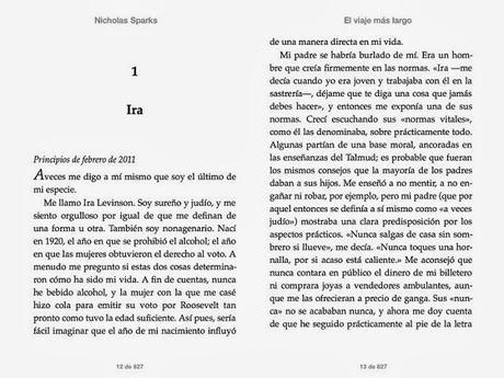 Descarga gratis de Apple el ebook El viaje mas largo, de Nicholas Sparks Descarga gratis de Apple el ebook El viaje mas largo, de Nicholas Sparks