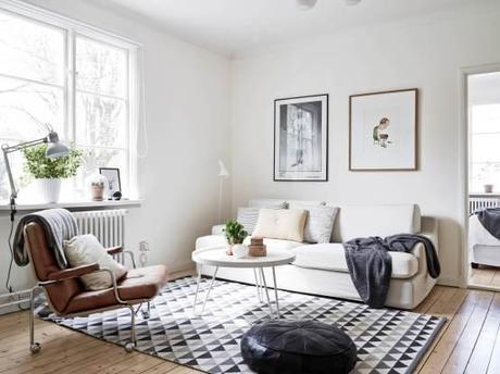 sillón Butterfly sillas Eames sidechair sillas ant lámpara AJ Floor interiores espacios pequeños estilo y diseño nórdico escandinavo estilo nórdico escandinavo decoración elegante blanco gris madera decoración con mucho estilo blog decoracion interiores Acabados impecables en decoración 