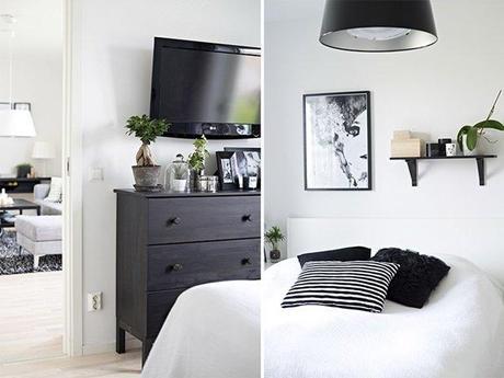 Decoración en blanco y negro decoracion-escandinava-nordica-blanco-negro-07