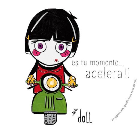 TRISTE DOLL, diseños para huir de la tristeza, cree en tí, crea.