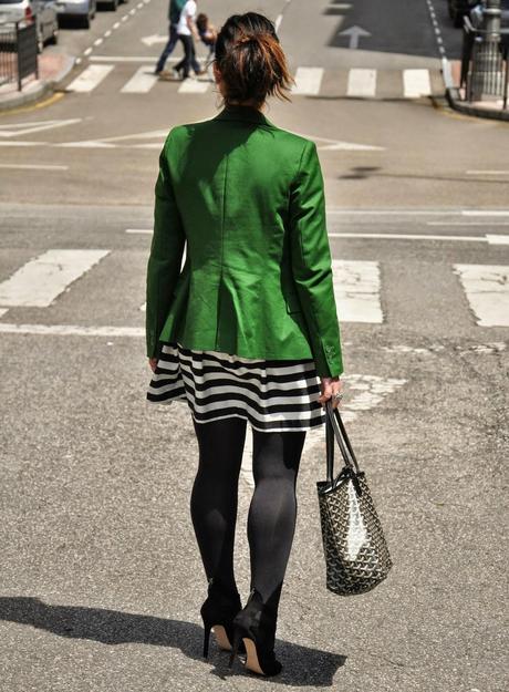 Stripes and green
