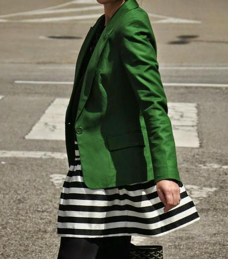 Stripes and green