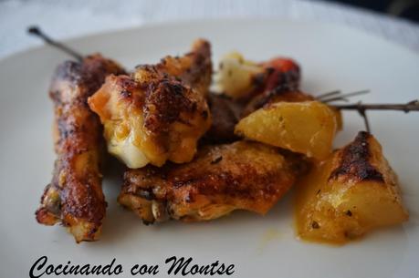 Alitas de pollo al horno
