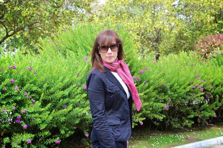 MIS LOOKS- TRAJE PANTALÓN AZUL MARINO