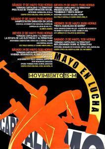 Mayo en Lucha. Aniversario 15M Zaragoza 2014