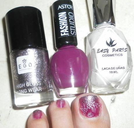 pedicura Performance, plantilla disco, ego profesional arena, fashion studio astor purple