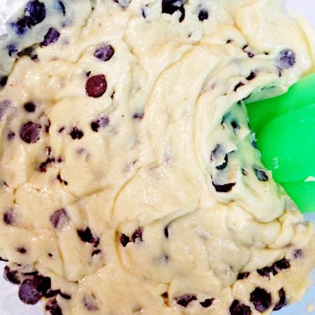 RECETAS. Galletas caseras con pepitas de chocolate