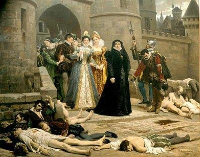 Catalina de Médici y la Noche de San Bartolomé. Guerras Religiosas en Francia