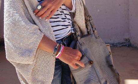 Máxi Chaqueta Paillettes