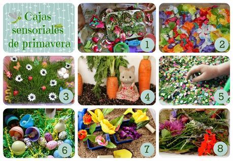 Recursos: +25 Propuestas manipulativas y sensoriales para primavera