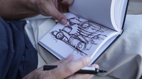 Human Ignition of Lotus F1® Team  + burn- Harald Belker shares his sketches of future F1
