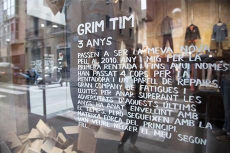 Susana Piquer muestra “la desnuda verdad de los vaqueros” en su montaje para Nudie Jeans Barcelona. 15 nudie jeans