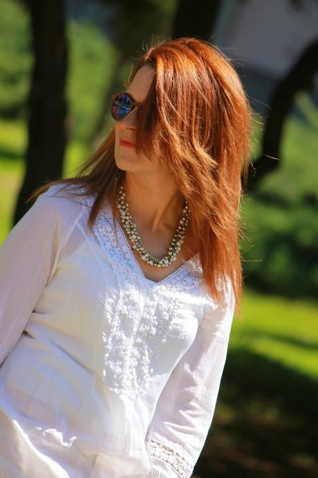 Round glasses at spring