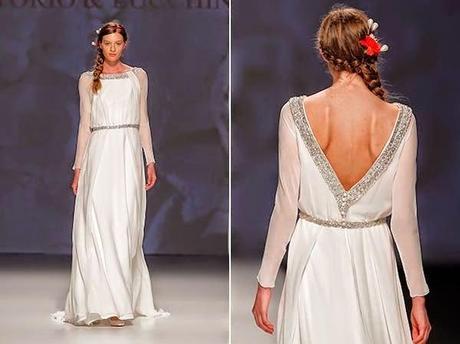 Jesús Peiró y Victorio y Lucchino en la Barcelona Bridal Week
