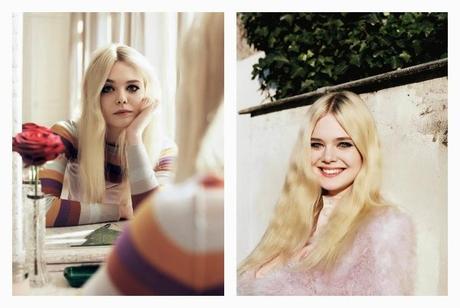 Elle Fanning para Vogue