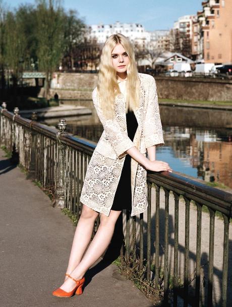 Elle Fanning para Vogue