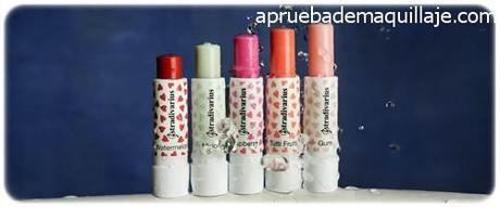 Bálsamos labiales de sabores de Stradivarius