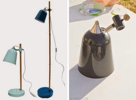 UN DORMITORIO RETRO CHIC CON CABECERO DE MACRAMÉ + DIY LAMPARA