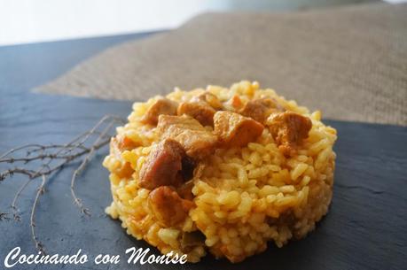 Arroz con pinchitos