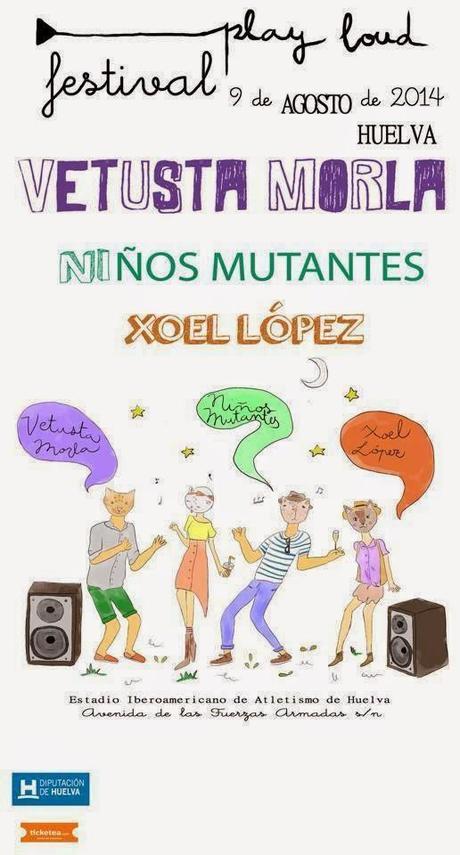 Playloudfest 2014: Vetusta Morla, Niños Mutantes y Xoel López