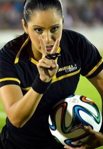 Las arbitras mas atractivas del mundo...¿o no?