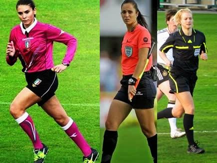 Las arbitras mas atractivas del mundo...¿o no?