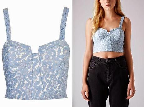 BUSTIER CROP TOP